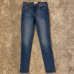 GAP size 28 long skinny jeans